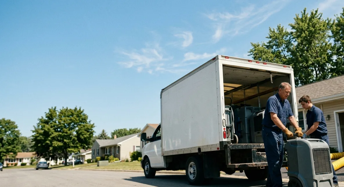 Water Damage Cleanup in Andover, OH near me